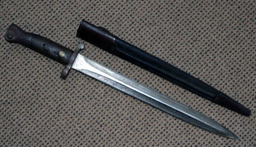 Very Rare! Pattern 1888 Bayonet with UDF markings (South African Medical Corps?)