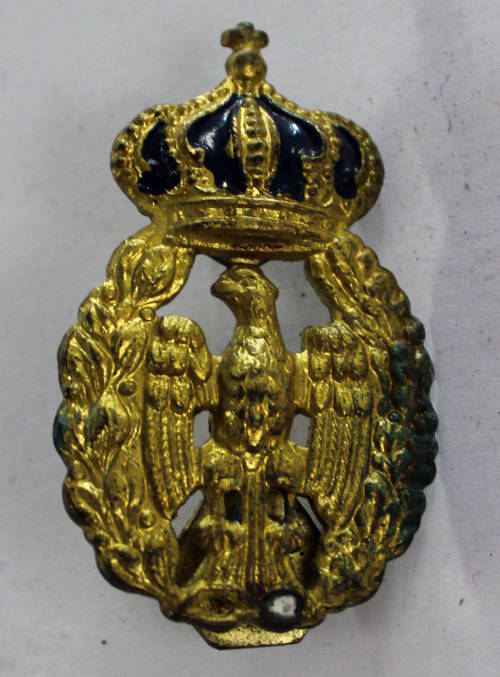 WW2 Italian Air Force cap badge