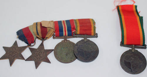 WW2 huband and wife medal group