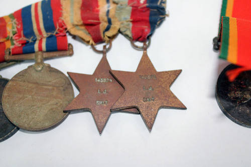 WW2 huband and wife medal group