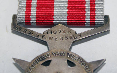 SAP Medal for Combatting Terrorism with bar