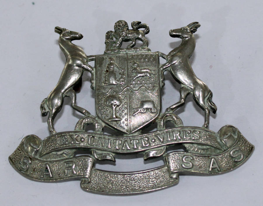 SA Railways Cap badge