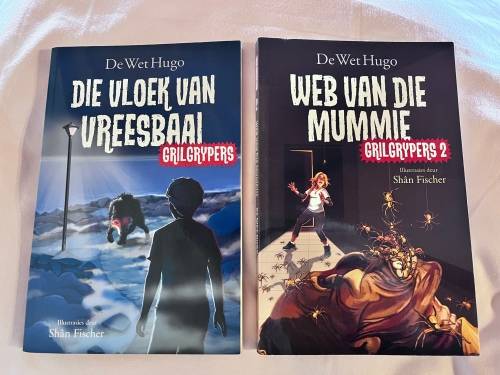 Grilgrypers 1 and 2: Die Vloek van Vreesbaai en Web van die Mummie
