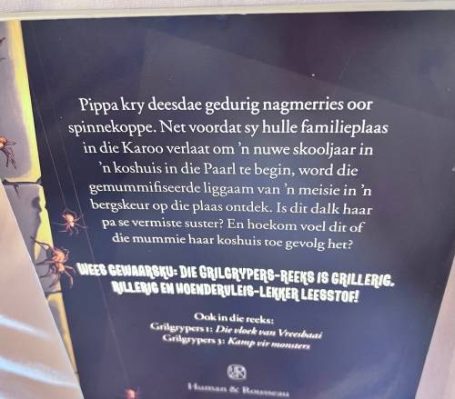 Grilgrypers 1 and 2: Die Vloek van Vreesbaai en Web van die Mummie