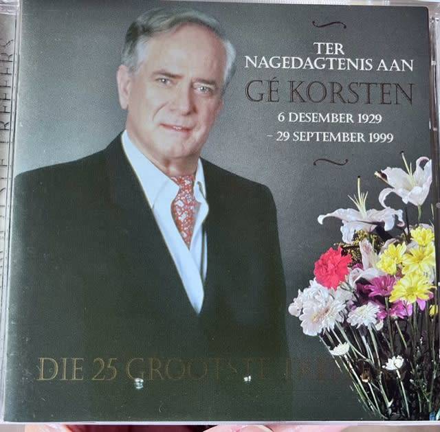 Ter Nagedagtenis aan Gé Korsten - Die 25 Grootste Treffers (1999)