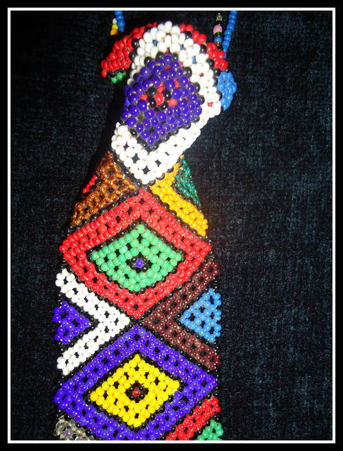 TRADITIONAL BEADED SOUTH AFRICAN TIE