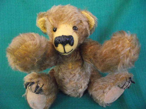 CUTE HANDMADE MOHAIR TEDDY BEAR