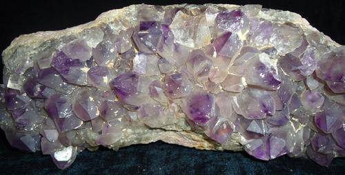 HUGE AMETHYST ON ROSE QUARTZ CRYSTAL ROCK- 14KGS