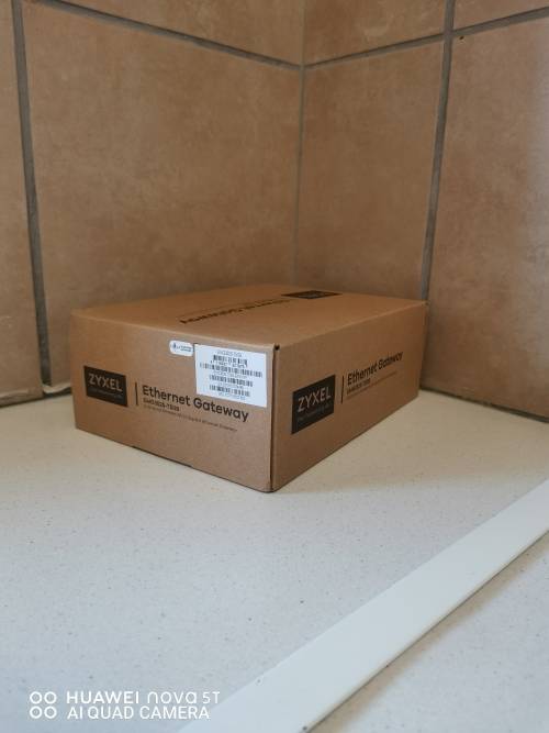 Zyxel EMG3525-T50B Dual-Band Wireless AC/N Gigabit Ethernet Gateway Fibre Router