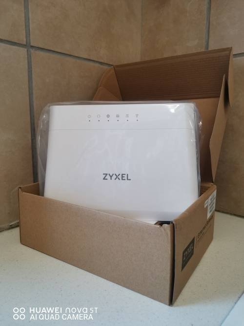 Zyxel EMG3525-T50B Dual-Band Wireless AC/N Gigabit Ethernet Gateway Fibre Router