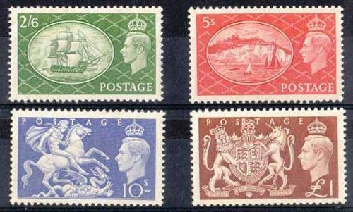 CV ++R1 500.00 King George VI LMM SG509 - SG512