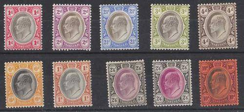 Transvaal MM King Edward VII selection to 10/-.
