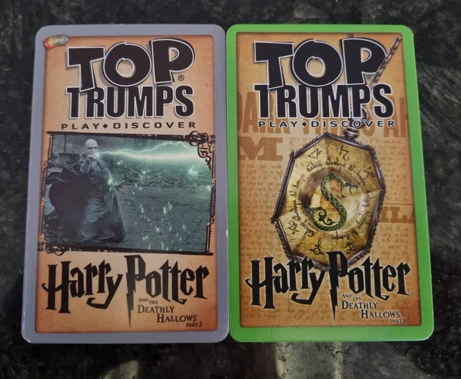 Harry Potter & The Deathly Hallows Part 1 Top Trumps Card Game !!!