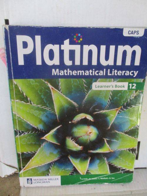 PLATINUM MATHEMATICAL LITERACY LEARNER'S BOOK GRADE 12(CAPS)