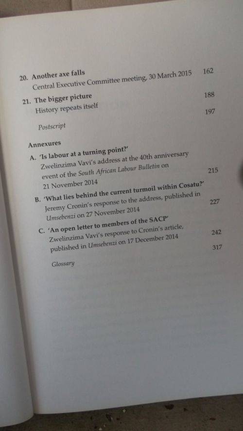 COSATU,THE BATTLE FOR;AN INSIDER'S VIEW---PATRICK CRAVEN