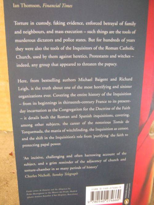 INQUISITION,THE----MICHAEL BAIGENT AND RICHARD LEIGH