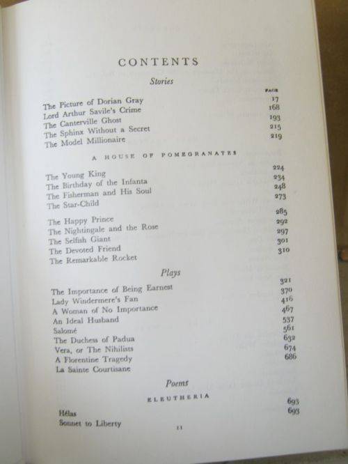 OSCAR WILDE,THE WORKS OF