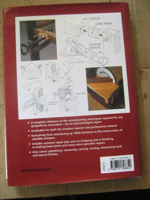 FURNITURE;THE COMPLETE MANUAL;17th-20th CENTURY,REPAIRING AND RESTORING---V.J.TAYLOR