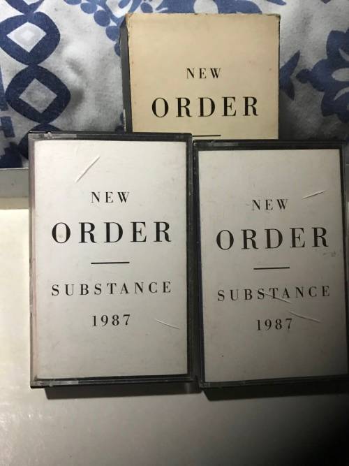 New Order Substance very scarce double cassette