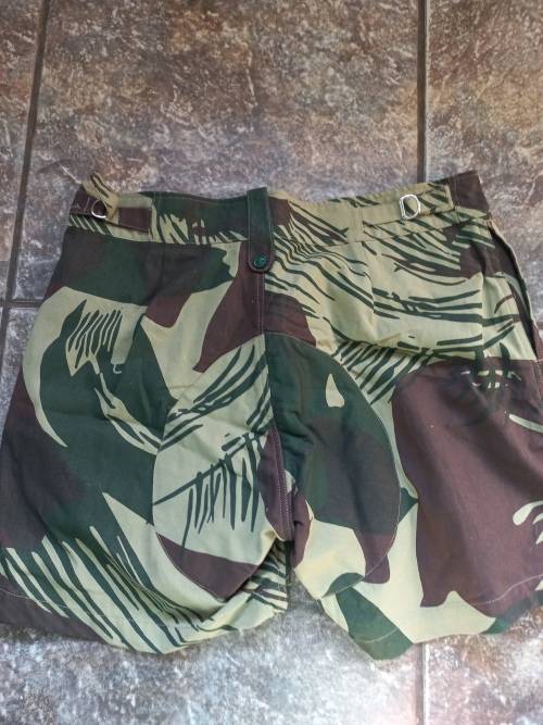 Rhodesian army repo shorts