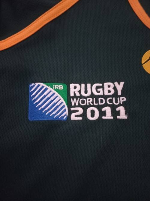 Springbok Rugby jersey 2011 World cup.