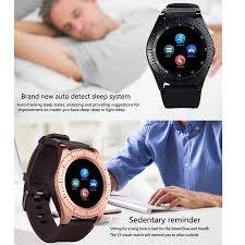 Z3 Smart Watch With SIM Card Slot Camera Message Reminder Step Tracker Gold