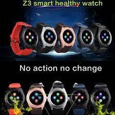 Z3 Smart Watch With SIM Card Slot Camera Message Reminder Step Tracker Gold