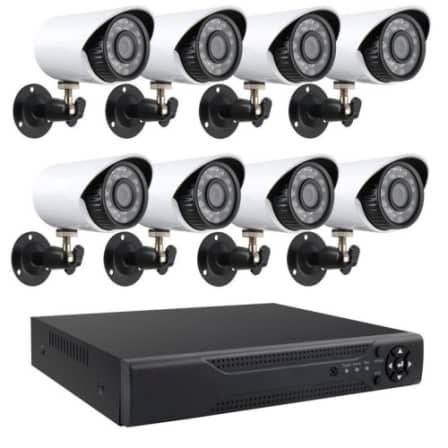 AHD Recording 8 Channel HD Security System