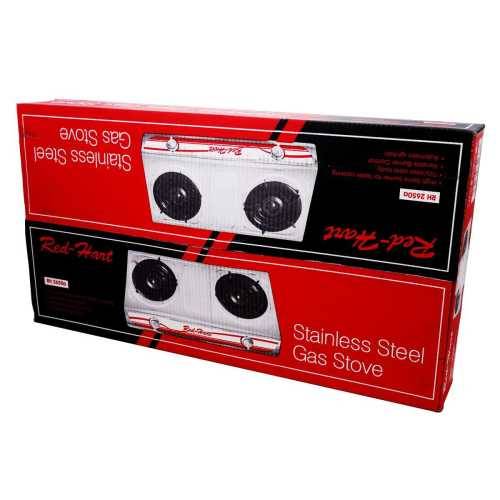 Red-Hart - 2 Burner Stainless Steel Gas Stove - RH2650A