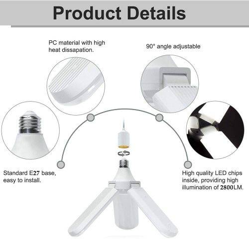 Fan Blade 3 LED BULB