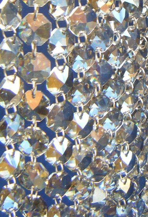 Crystal Chain Satin
