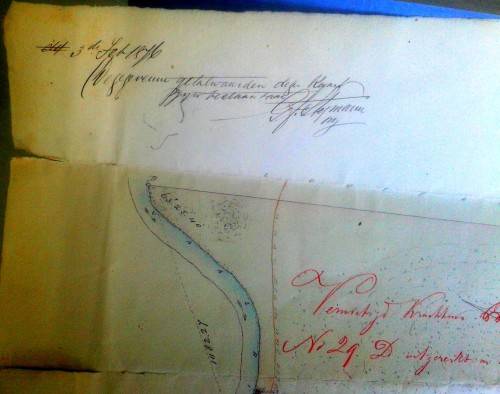 Land Documents Signed by President Brand (1877)