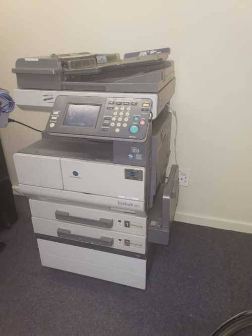 Bizhub B250 read discription