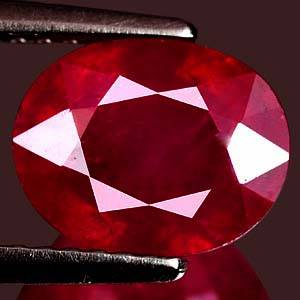 AAA+ TOP RICH CRIMSON RED MADAGASCAN RUBY!!  3.390CTS!!