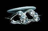 **CrAzY Auction!!** 18k White Gold Plated Ring with High Quality Rhinestones