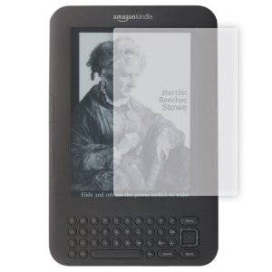 3x Screen Protector and Cleaning Cloth for Kindle