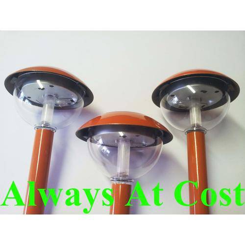 Led Solar Security / Garden Lights.Set Of 3.Portable.Orange.