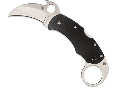 Karahawk Folding Tactical Knife 2.35" Karambit VG-10 Steel Blade G-10 Handle Black