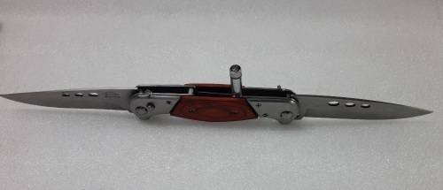 Survival Folding Stainless Steel Double Knife With LED - 3 on Auction!!