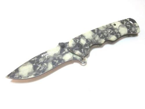 SUPER KNIFE STRIDE KNIVES SKULL PRINT B106  - LAST 1 AVAILABLE!!