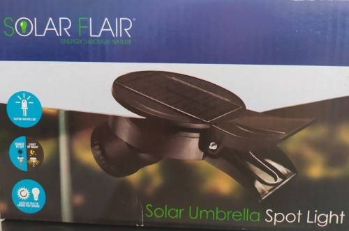 Solar LED Clip Spot Light - 5 Available!!