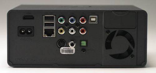 Digital Media Center TVIX 6500 Back Panel