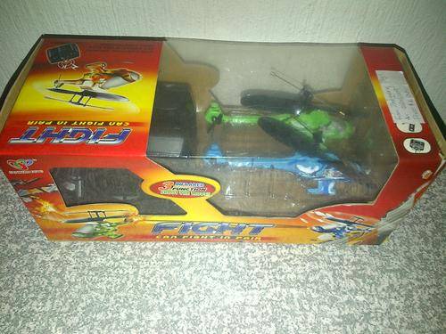 2 Helicopters in 1 - Radio Control Fighter Helicopter Set