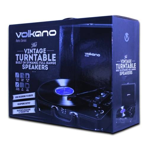 Volkano Retro Series Turntable