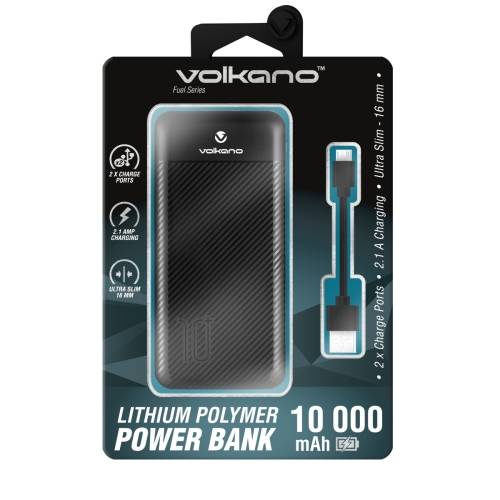 Volkano Fuel Series 10000mAh Powerbank