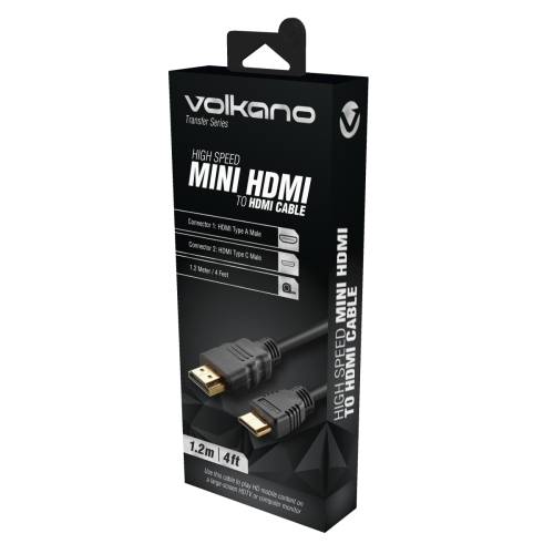 Volkano Transfer Series HDMI to Mini HDMI Cable