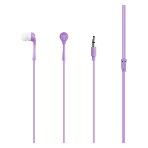 Pro Bass Dollarz Series Blister Aux Earphones - Purple