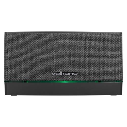 Volkano Texture Series Bluetooth Speaker - Dark Grey