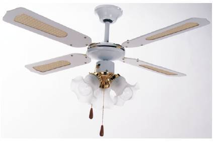 105cm Ceiling Fan - 3 Spot Lights  (IDEAL) ***BRAND NEW***