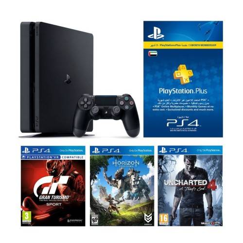 PS4 SLIM MEGA COMBO (NEW SEALED)